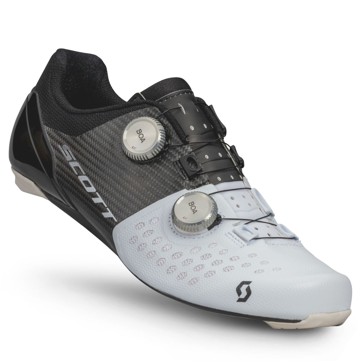 Scott Road RC Ultimate BOA Shoes Black White 45