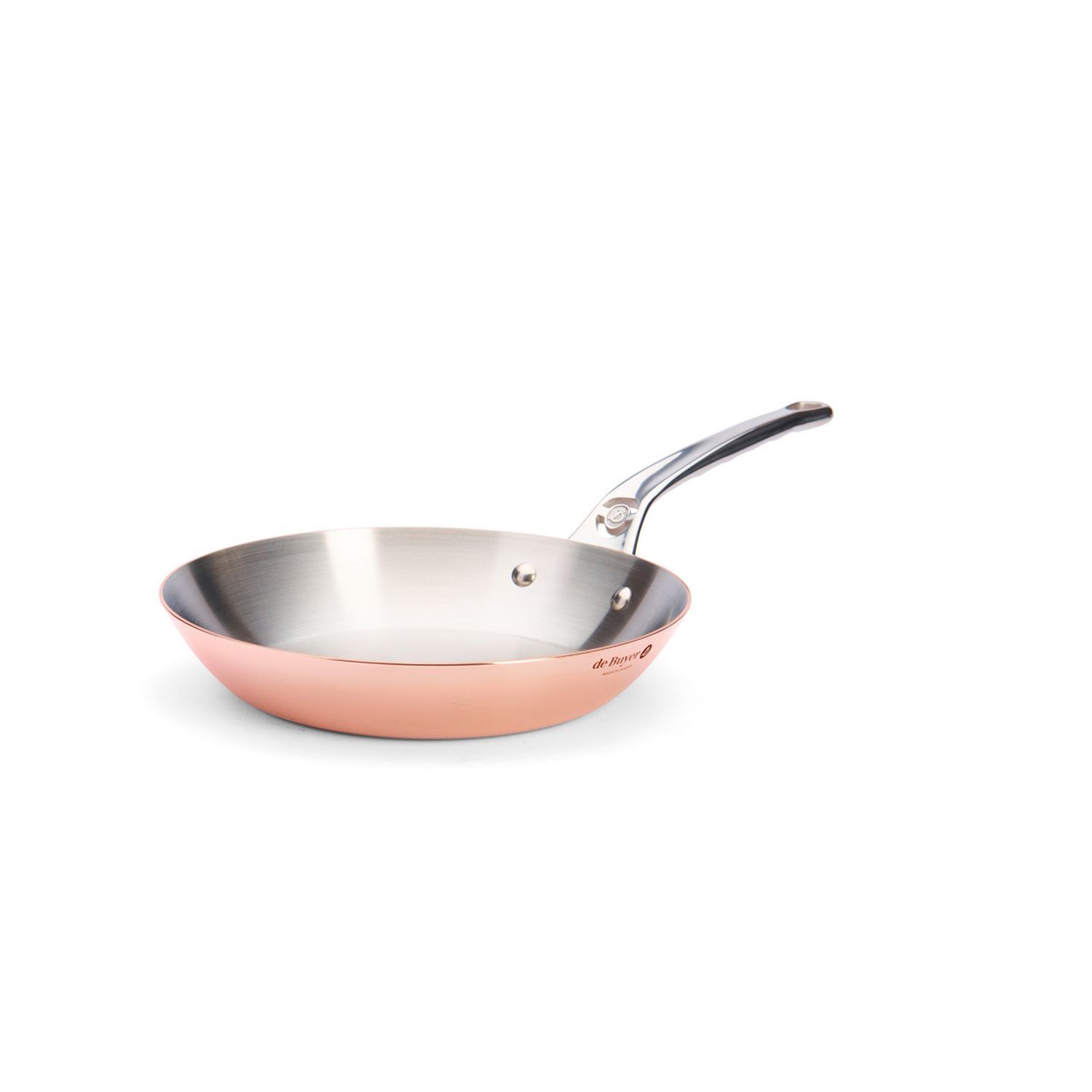 Shop De Buyer Inocuivre Copper Frying Pan with Stainless Steel Handle 28cm  De Buyer and Save Big! Shop the best products at great prices and excellent  service