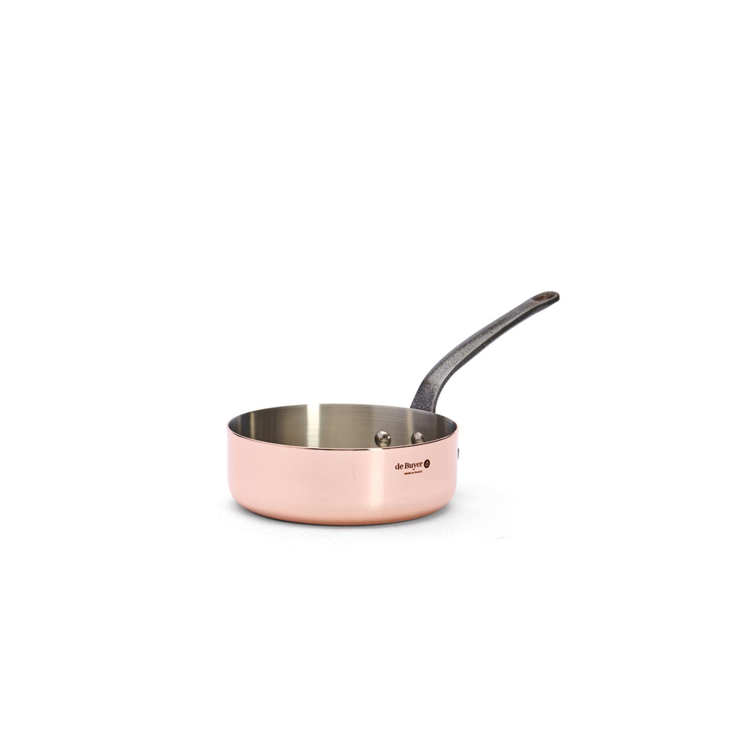 de Buyer Inocuivre Tradition Copper Conical Saute Pan