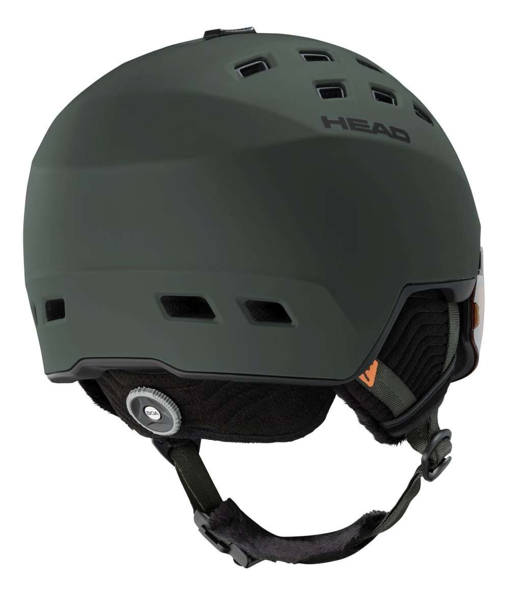 HEAD RADAR ヘッド ヘルメット マットブラック HEAD 2023-24 HEAD（ヘッド）RADAR（レイダー）3234【バイザー