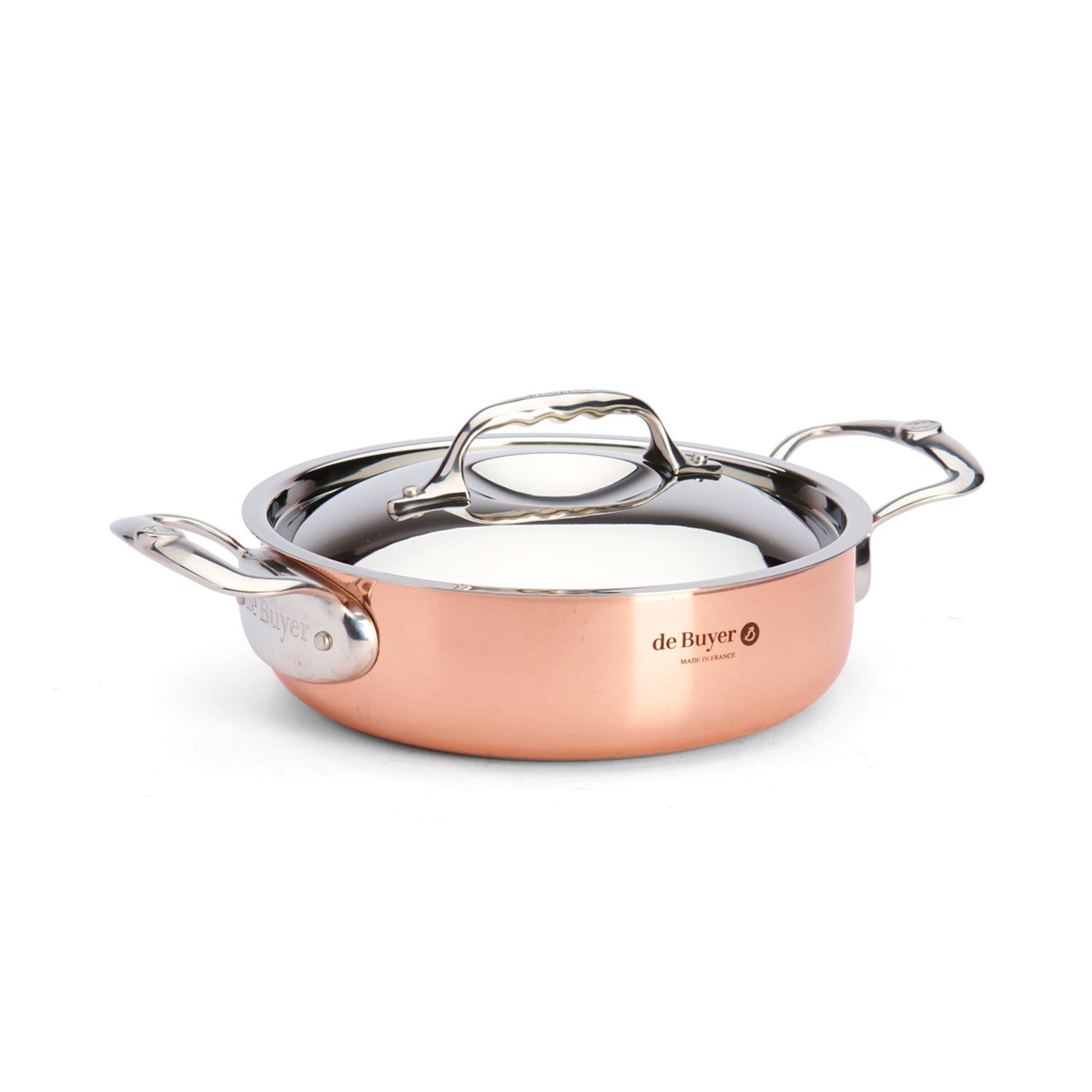 de Buyer French Copper Saucepan