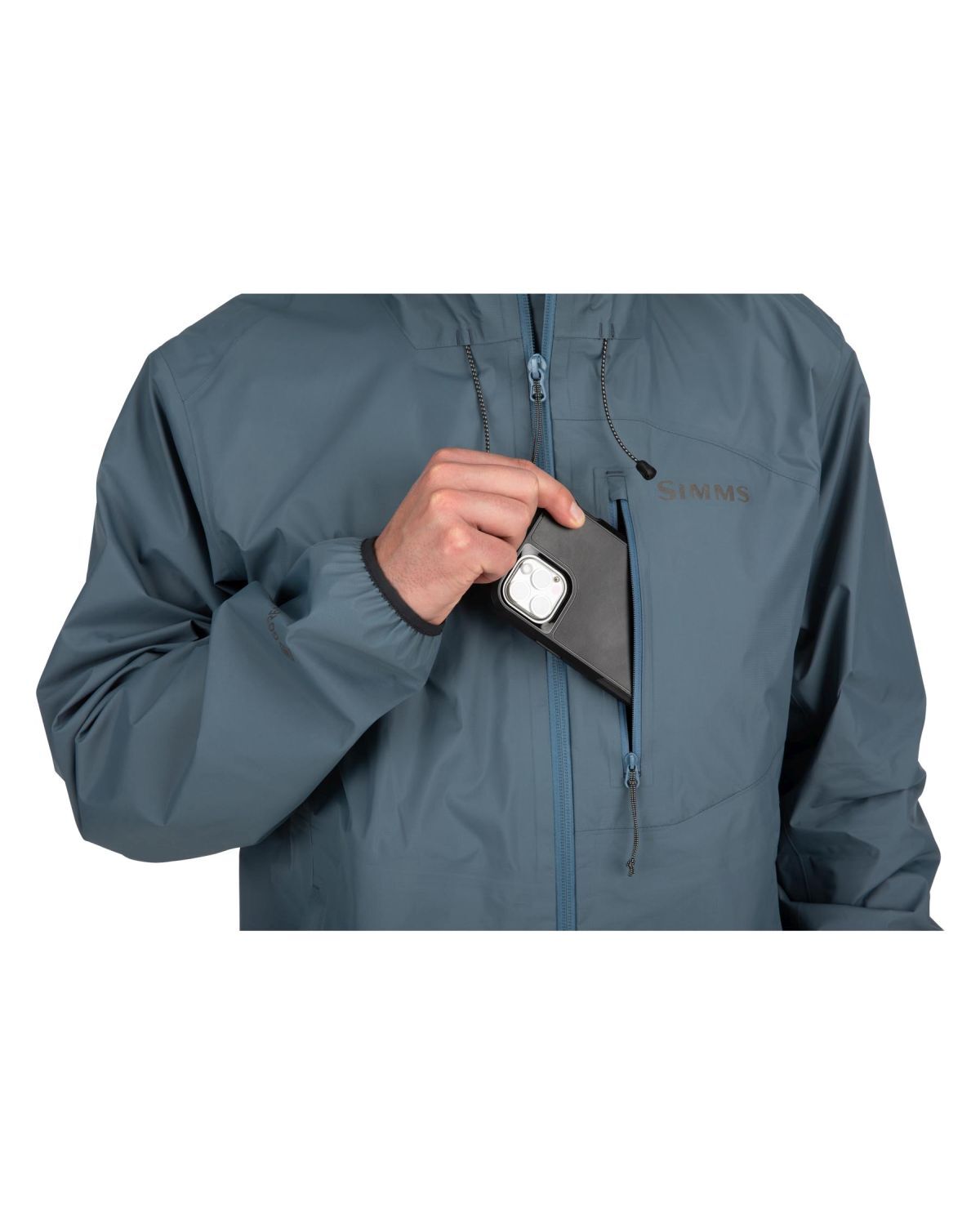 Simms Flyweight Shell Jacket - Lightweight Waterproof Jacket - Farlows