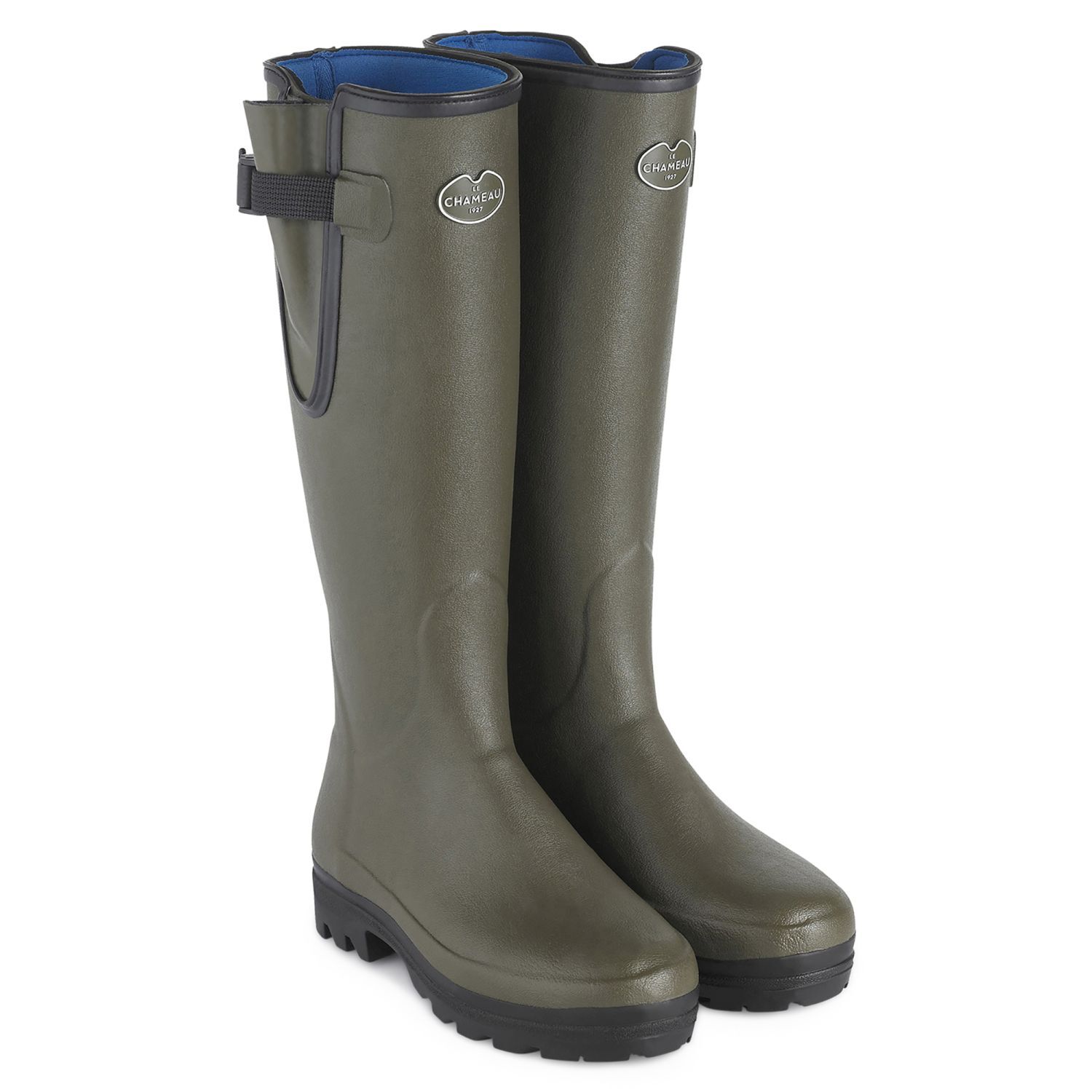 Le Chameau Vierzonord Ladies Wellingtons Marron Fonce Size Uk 7 Euro 41