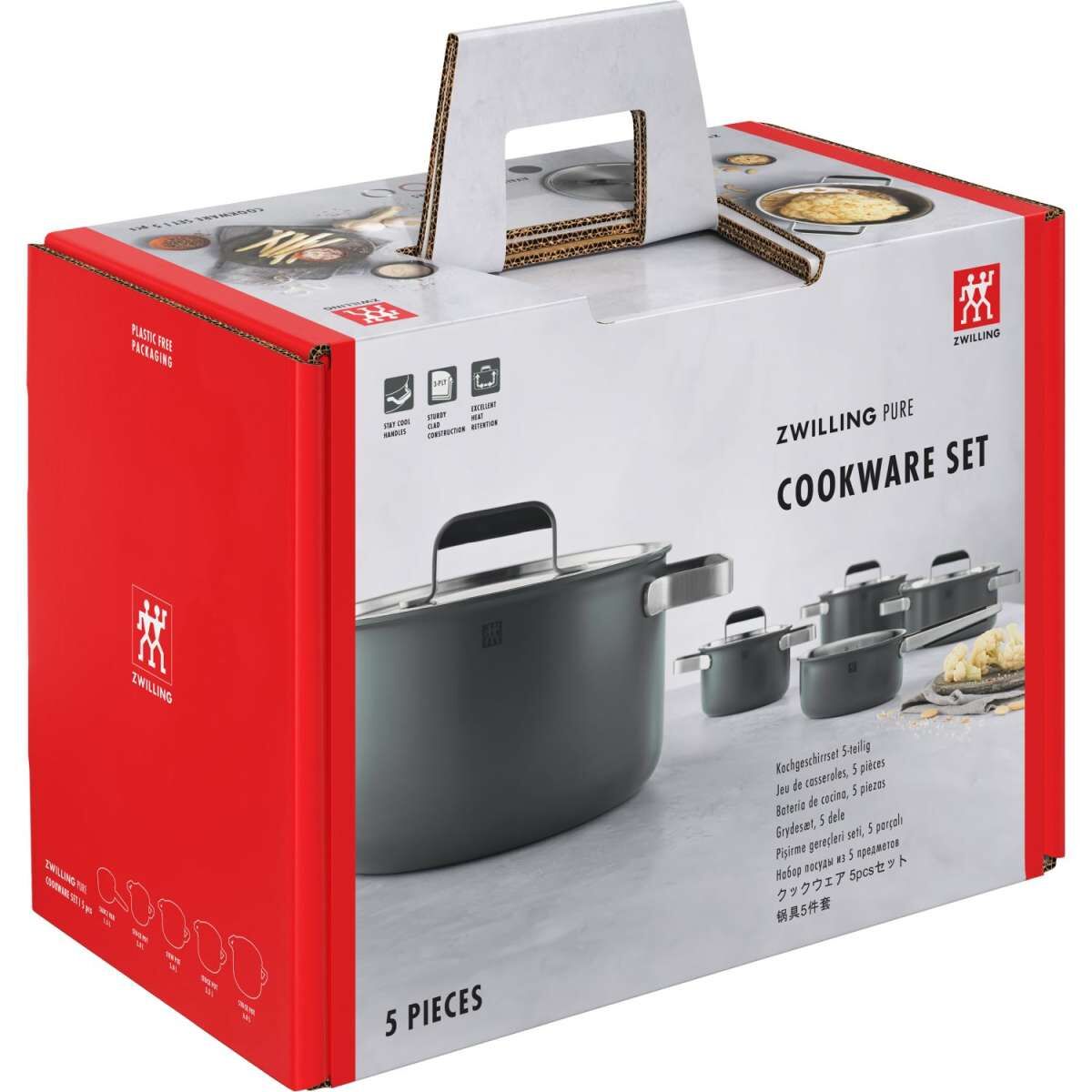 ZWILLING Pure Cookware Set online bobleisure