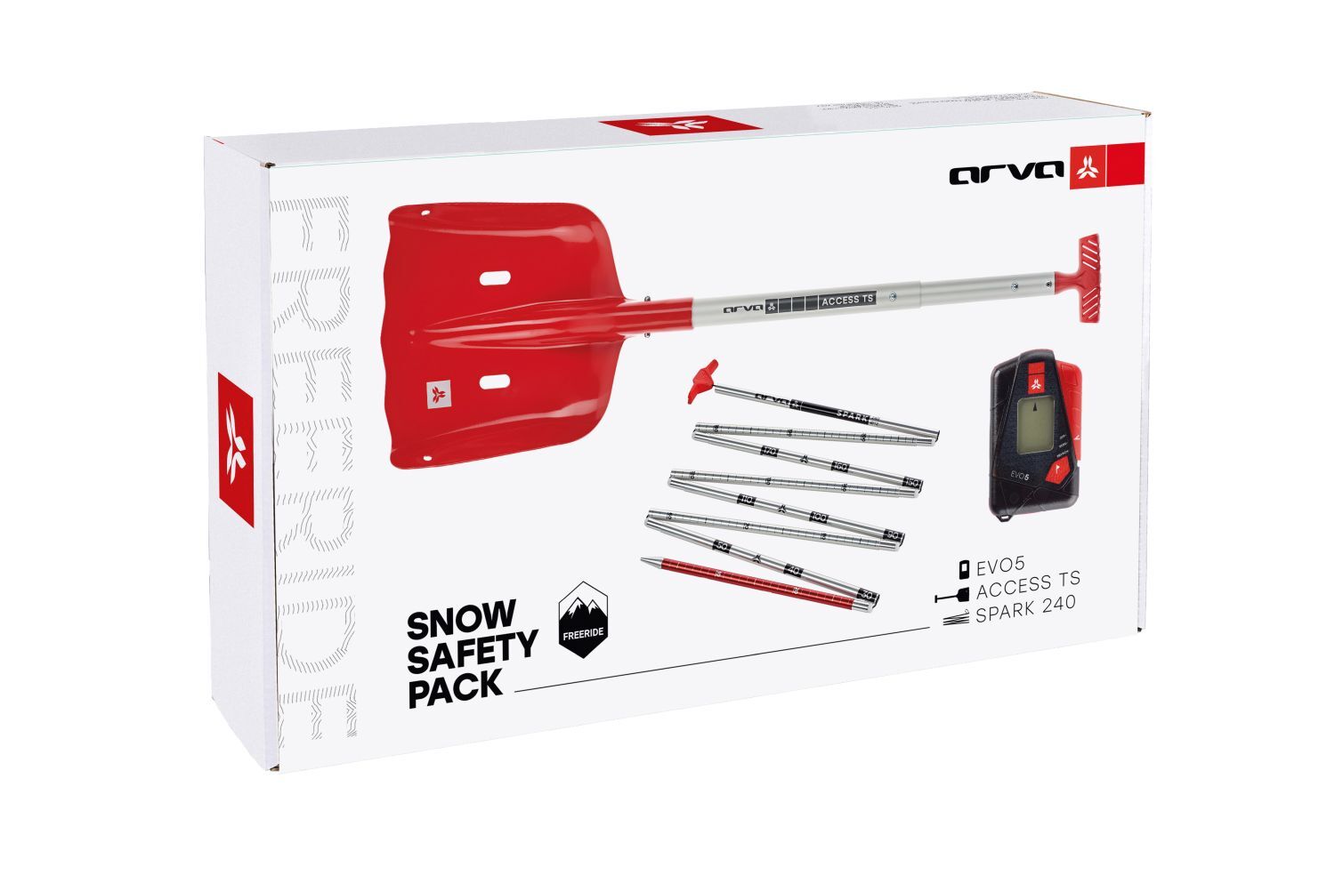 arva evo5 アルバ　ビーコン 雪崩ビーコン 23-24 ARVA アルバ EVO 5 エボ5 トリプル(3本