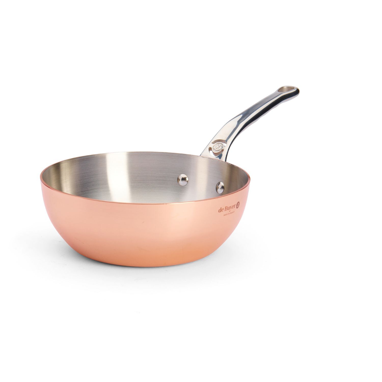 de Buyer Prima Matera Copper Conical Saute Pan online bobleisure