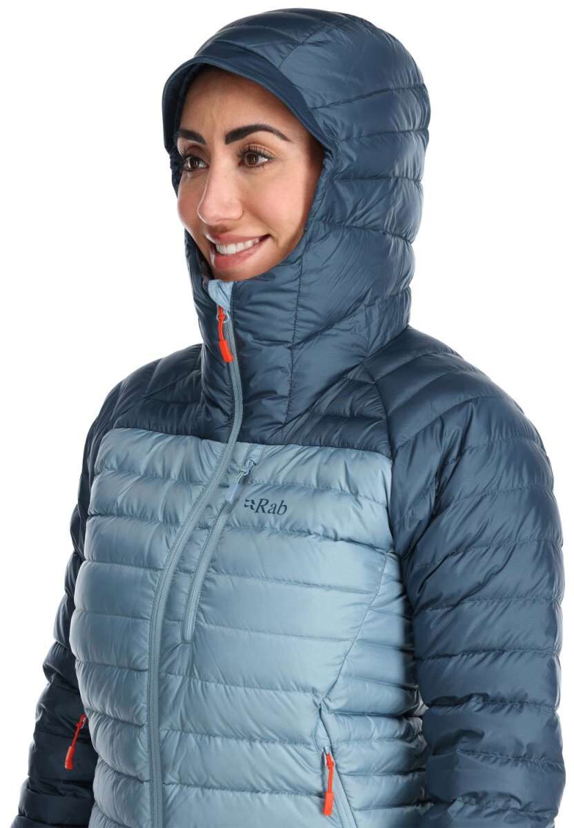 Rab womens microlight alpine extra long jacket sales