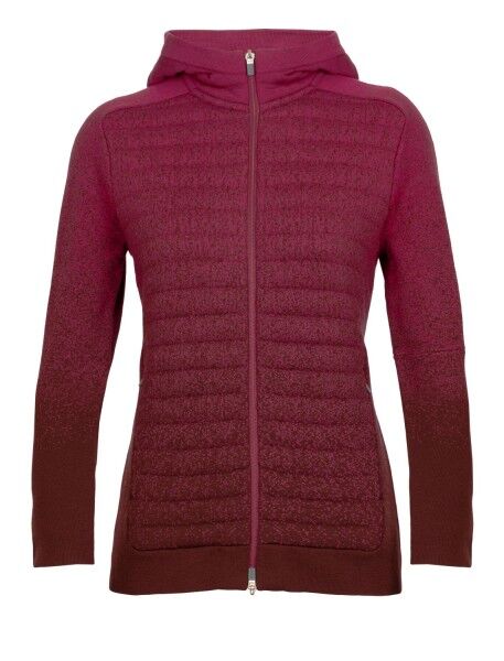 Image FW22_WOMEN_ZONEKNIT_INSULATED_LS_ZIP_HOODIE_INTO_THE_DEEP_CHERRY_ESPRESSO_0A56LZ553.jpg