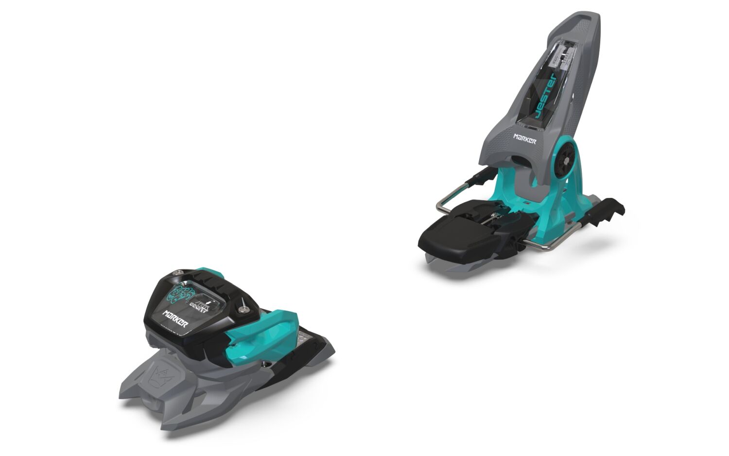 スキー marker jester 16 Marker Unisex JESTER 16 90MM GRN 23-24 GREEN-BLACK - Paragon